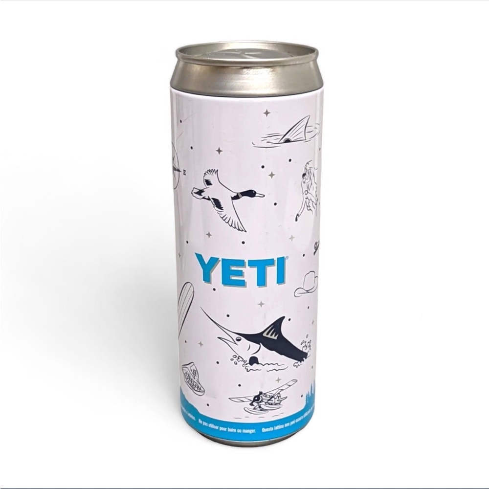 New YETI Pop Top Stash Can Limited Edition‎ Empty Slim Tall Can (12oz) Nice